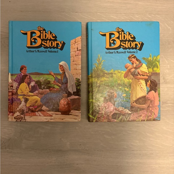 Aurthur Maxwell Other - Vintage The Bible Story Volume 1 & 2 Books